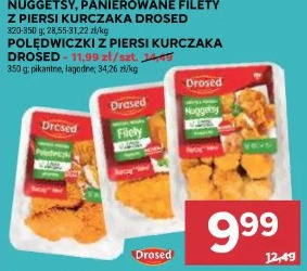 Nuggetsy, panierowane filety z piersi kurczaka Drosed
