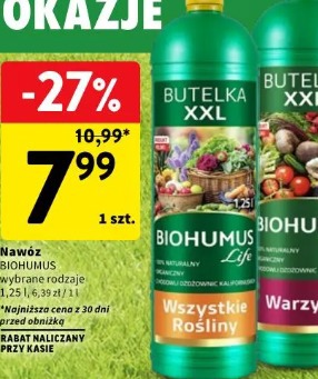 Biohumus Life warzywa