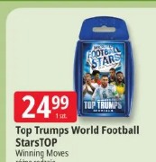 Top Trumps World Football StarSTOP Winning Moves