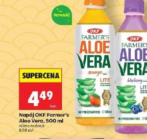 Napój OKF Farmer's Aloe Vera