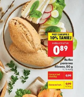 Bułka poranna fitness