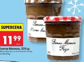 Bonne Maman: dżem figowy, krem kasztanowy