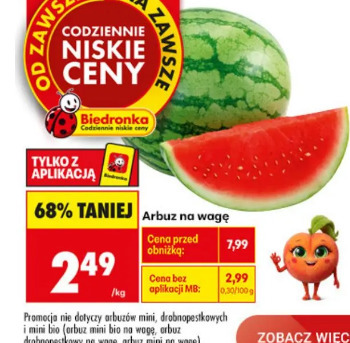 Arbuz na wagę