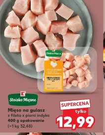 Mięso na gulasz z fileta z piersi indyka