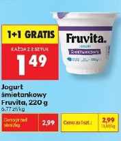 Jogurt śmietankowy Fruvita