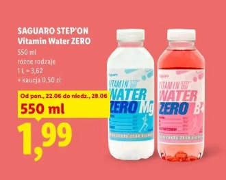 Saguaro Step'On Vitamin Water Zero