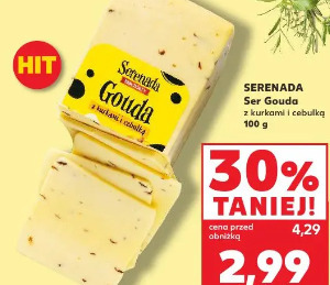 Serenada Ser Gouda z kurkami i cebulką