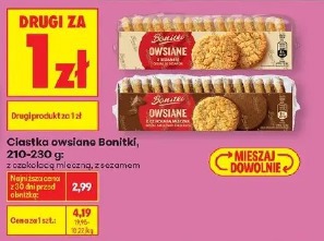 Ciastka owsiane Bonitki