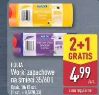 Folia Worki zapachowe na śmieci 35/60 l