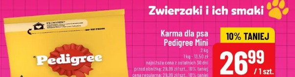 Karma dla psa Pedigree Mini