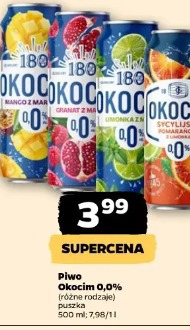 Piwo Okocim 0,0%