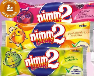 Lizak owocowy sok i witaminy Nimm2