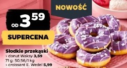 Słodkie przekąski donut Wasky