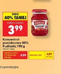 Koncentrat pomidorowy 30% Pudliszki