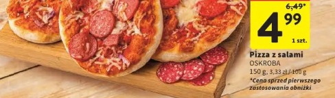 Pizza z salami Oskroba