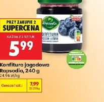 Konfitura jagodowa Rapsodia