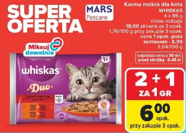 Whiskas Duo karma mokra dla kota