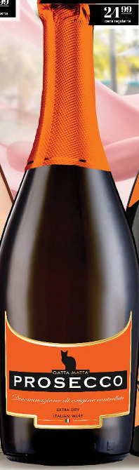 Wino musujące Prosecco Gatta Matta