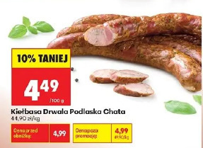 Kiełbasa Drwala Podlaska Chata