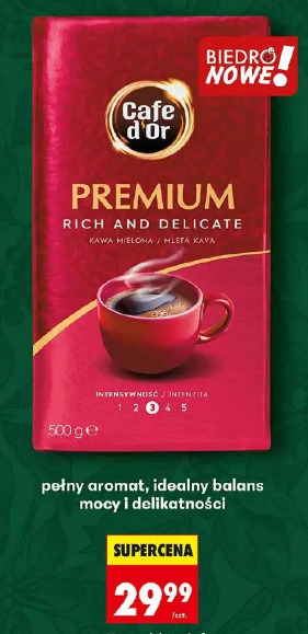 Cafe d'Or Premium kawa mielona