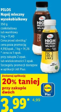 Pilos Napój mleczny wysokobiałkowy