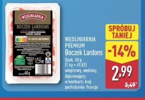 Wędlinarnia Premium Boczek Lardons