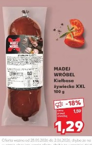 Madej Wróbel Kiełbasa żywiecka XXL