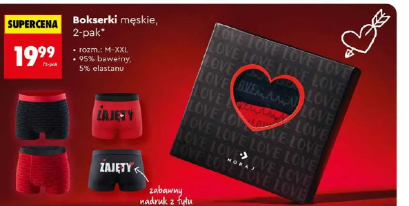 Bokserki męskie 2-pak Moraj