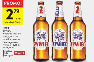 Piwo Żywiec premium/0.0
