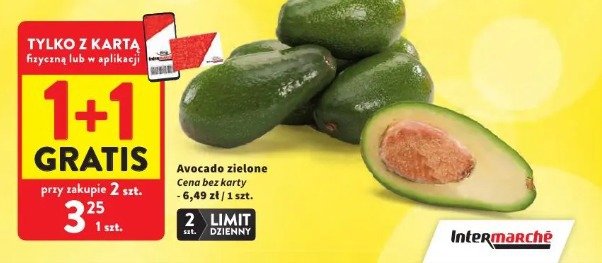 Avocado zielone