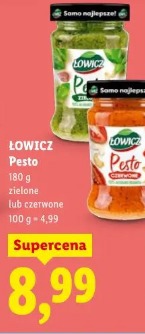 Łowicz Pesto zielone lub czerwone