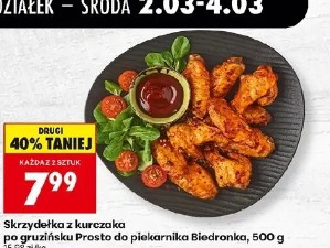 Skrzydełka z kurczaka po gruzińsku Prosto do piekarnika Biedronka