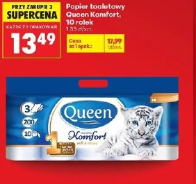 Papier toaletowy Queen Komfort