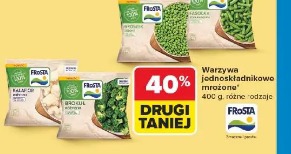 Warzywa jednoskładnikowe mrożone Frosta