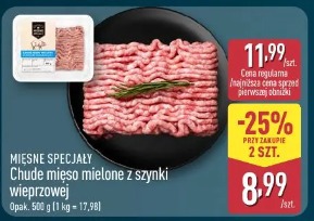 Mięsne Specjały Chude mięso mielone z szynki wieprzowej