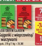 Asia Green Garden Sajgonki z wieprzowiną i warzywami