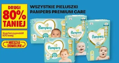 Wszystkie pieluszki Pampers Premium Care