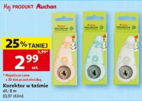 Korektor w taśmie Auchan