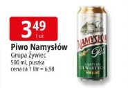 Piwo Namysłów Grupa Żywiec