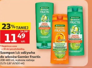 Garnier Fructis szampon lub odżywka do włosów