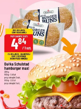 Bułka Schulstad hamburger maxi