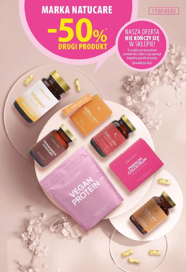 Marka NatuCare -50% drugi produkt