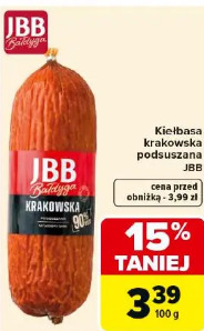 Kiełbasa krakowska podsuszana JBB