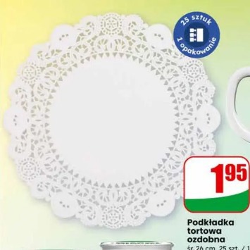 Podkładka tortowa ozdobna