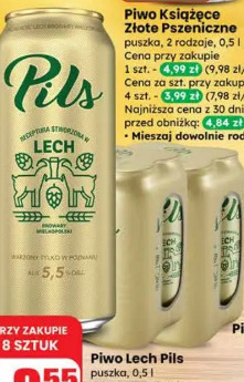 Piwo Lech Pils