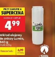 Wkład olejowy do zniczy Lumia