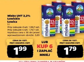 Mleko UHT 3,2% Łowickie Łowicz