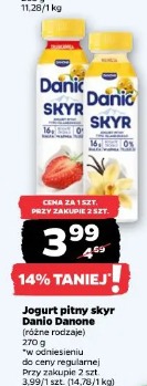 Jogurt pitny skyr Danio Danone