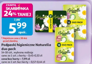 Podpaski higieniczne Naturella duo pack