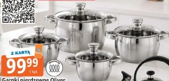 Garnki nierdzewne Oliver Florentyna